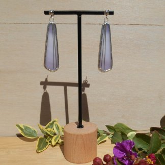 Boucles d'oreilles Lavande