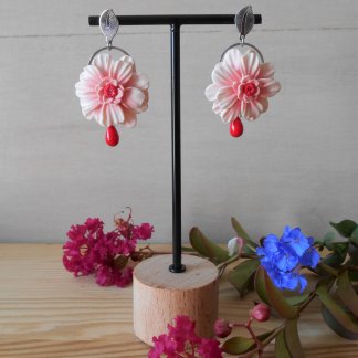 Boucles d'oreilles Rosa