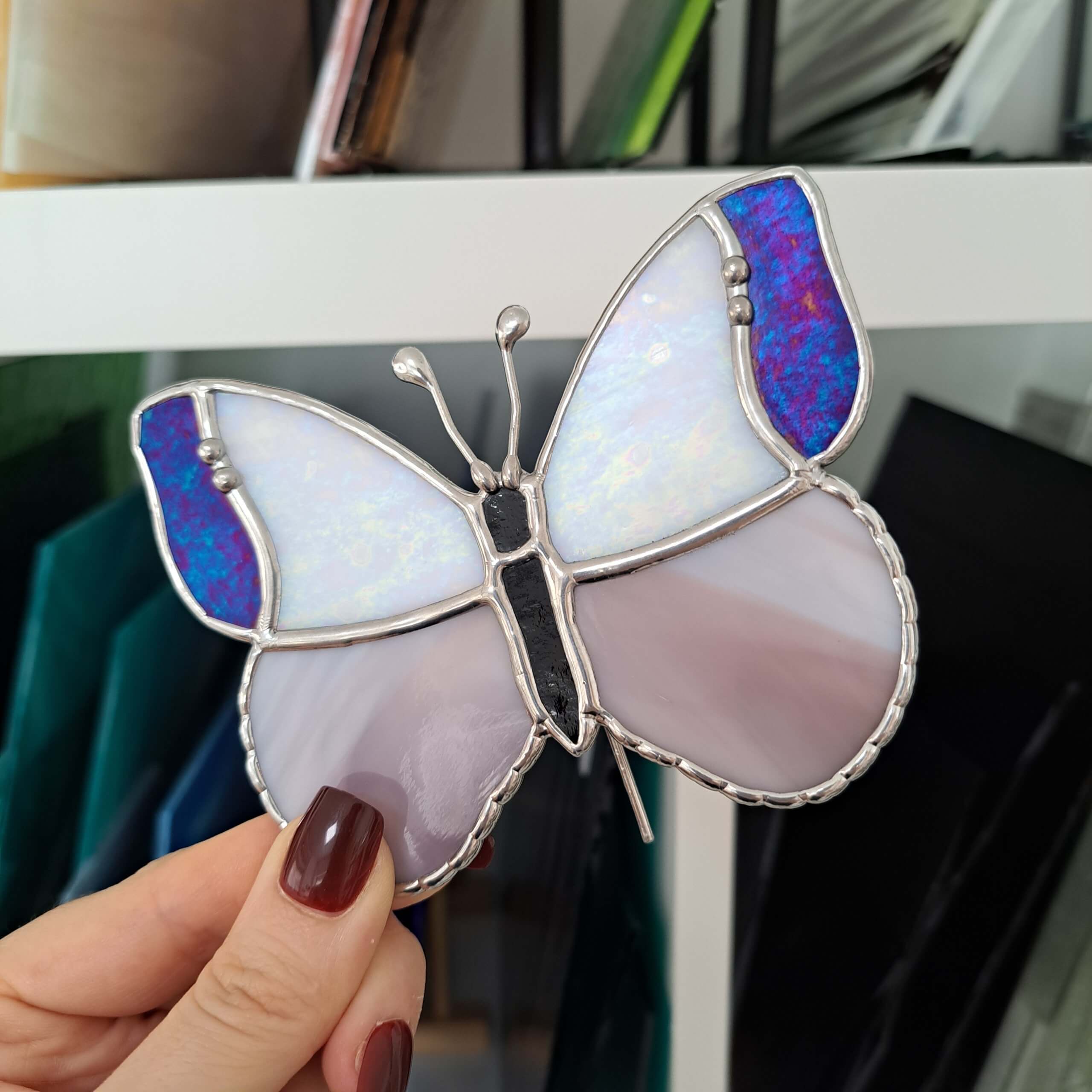 Papillons sur tige à "poser" – Image 7