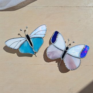 Papillons sur tige à "poser"