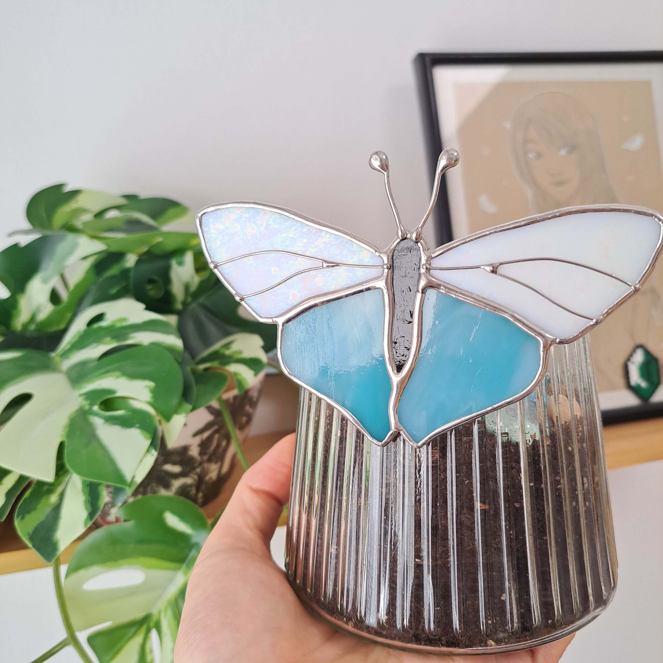 Papillons sur tige à "poser" – Image 4