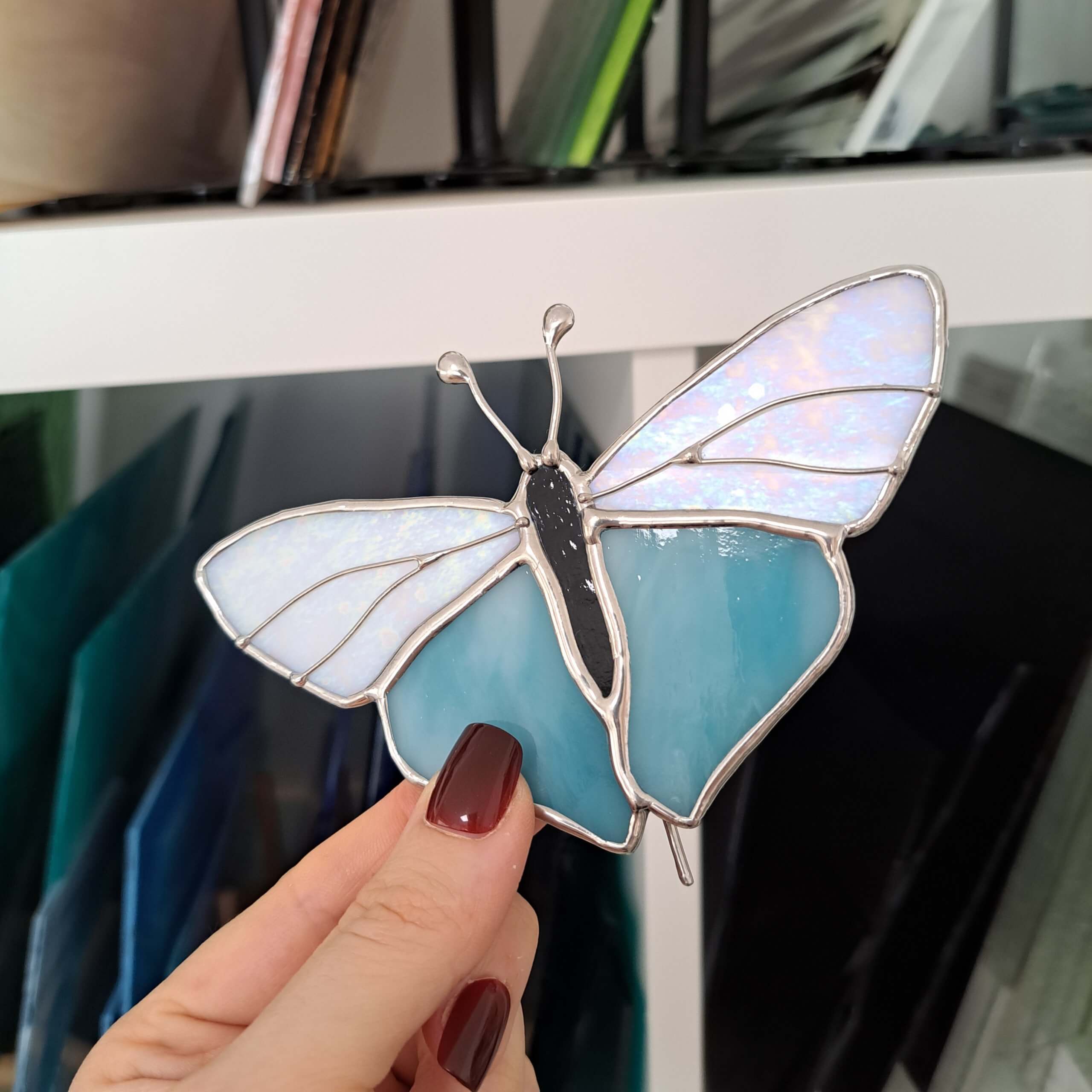 Papillons sur tige à "poser" – Image 3